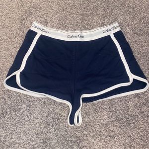 Calvin Klein sleeping shorts